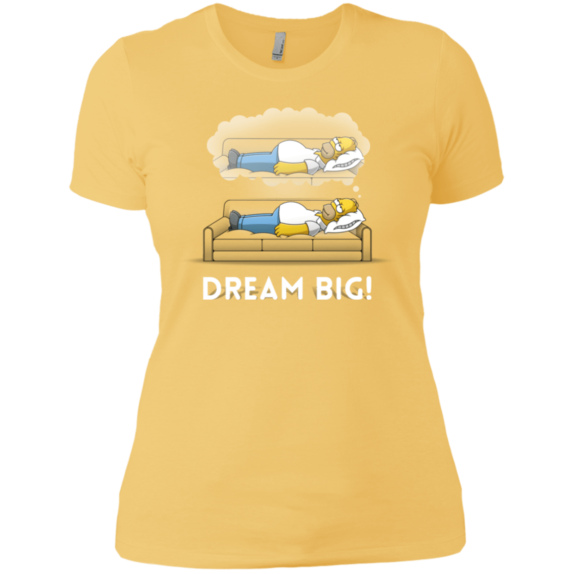 T-Shirts Banana Cream/ / X-Small Dream Big! Women's Premium T-Shirt
