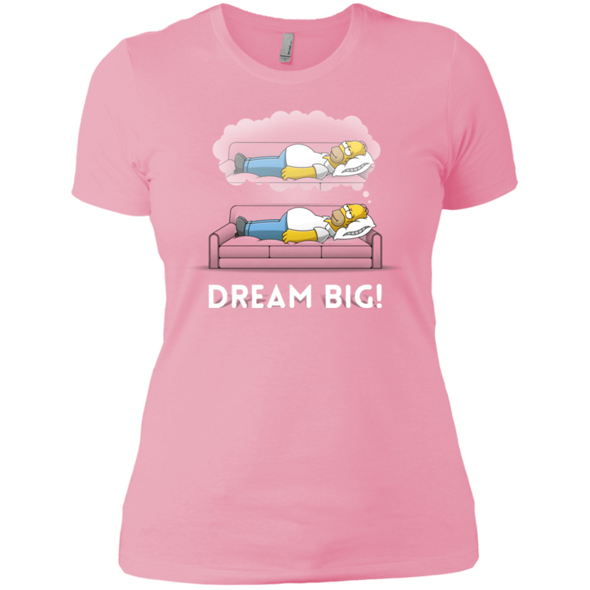 T-Shirts Light Pink / X-Small Dream Big! Women's Premium T-Shirt