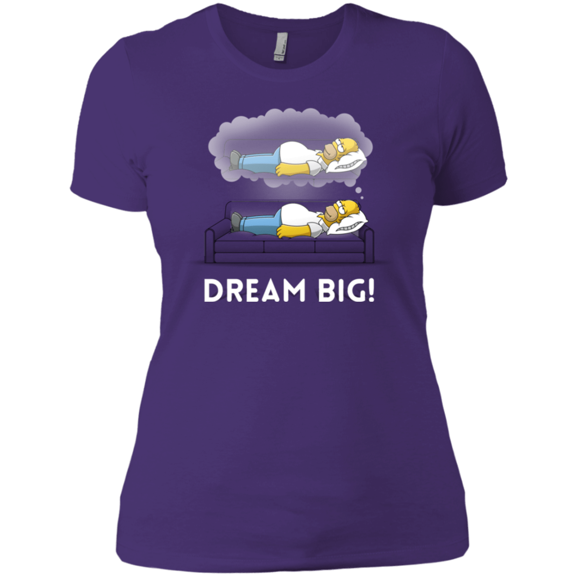 T-Shirts Purple Rush/ / X-Small Dream Big! Women's Premium T-Shirt
