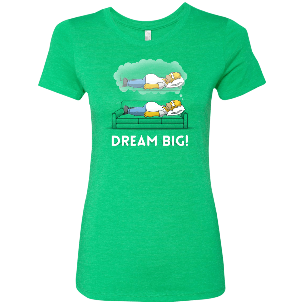 T-Shirts Envy / S Dream Big! Women's Triblend T-Shirt