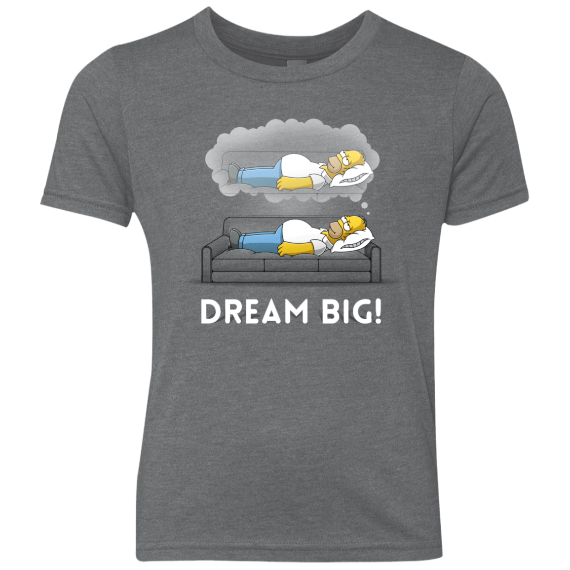 T-Shirts Premium Heather / YXS Dream Big! Youth Triblend T-Shirt