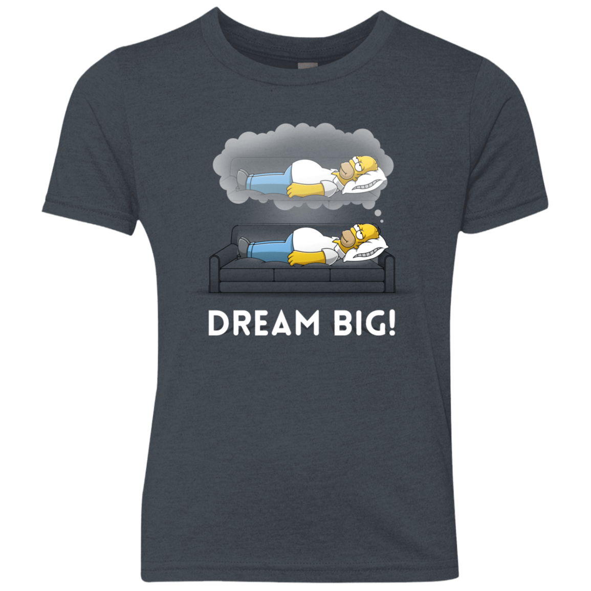 T-Shirts Vintage Navy / YXS Dream Big! Youth Triblend T-Shirt