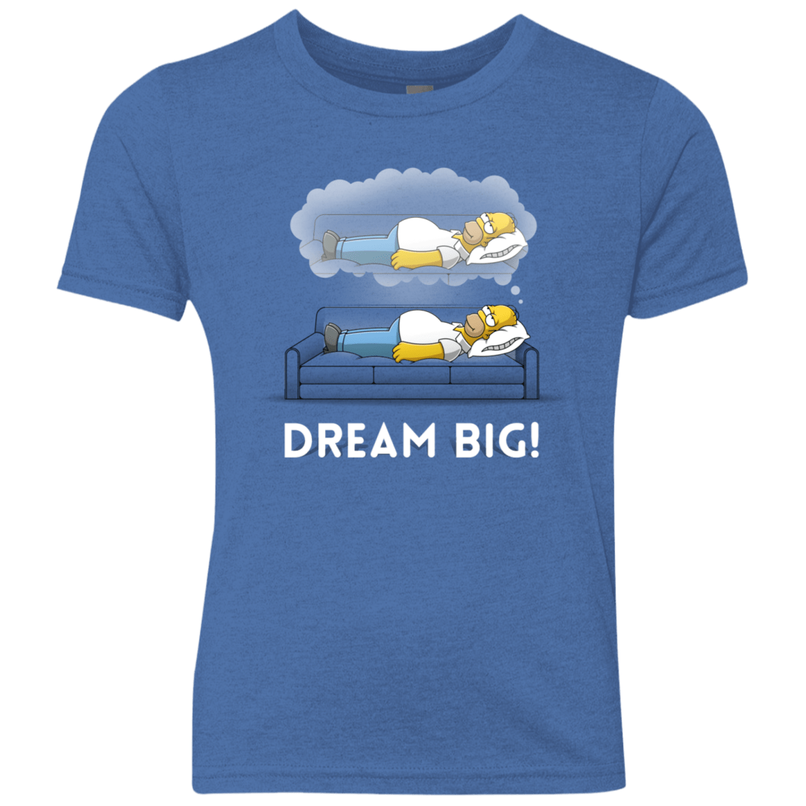 T-Shirts Vintage Royal / YXS Dream Big! Youth Triblend T-Shirt