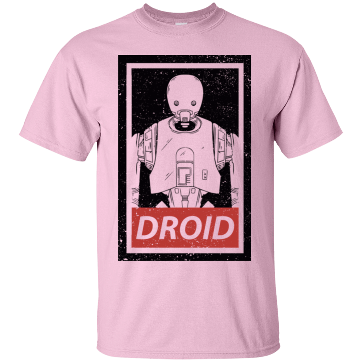T-Shirts Light Pink / Small Droid T-Shirt