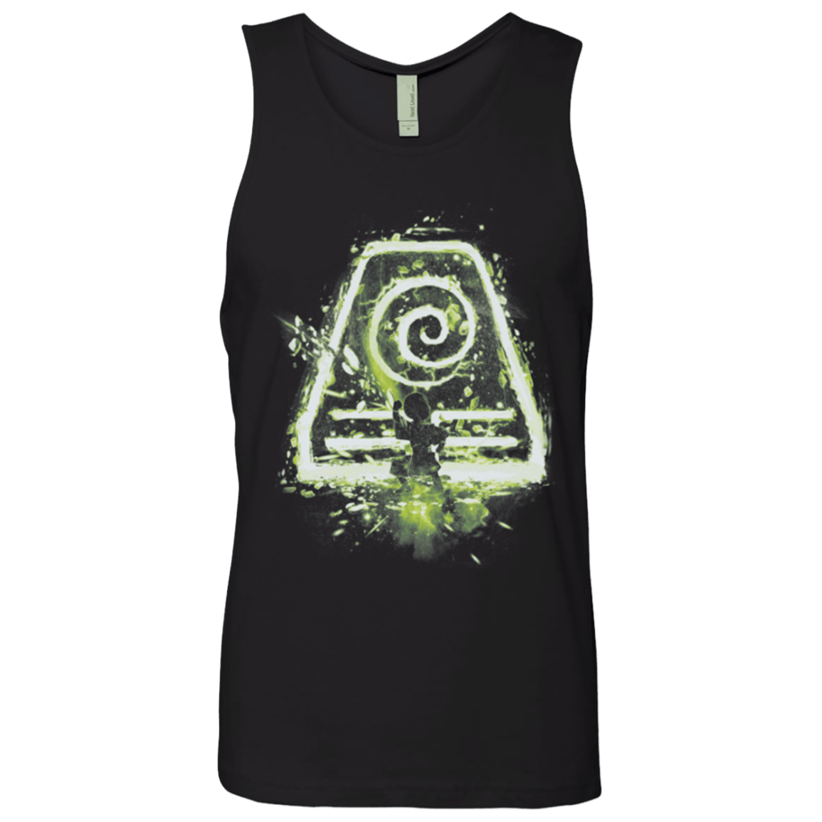 T-Shirts Black / Small Earth Tribe Men's Premium Tank Top
