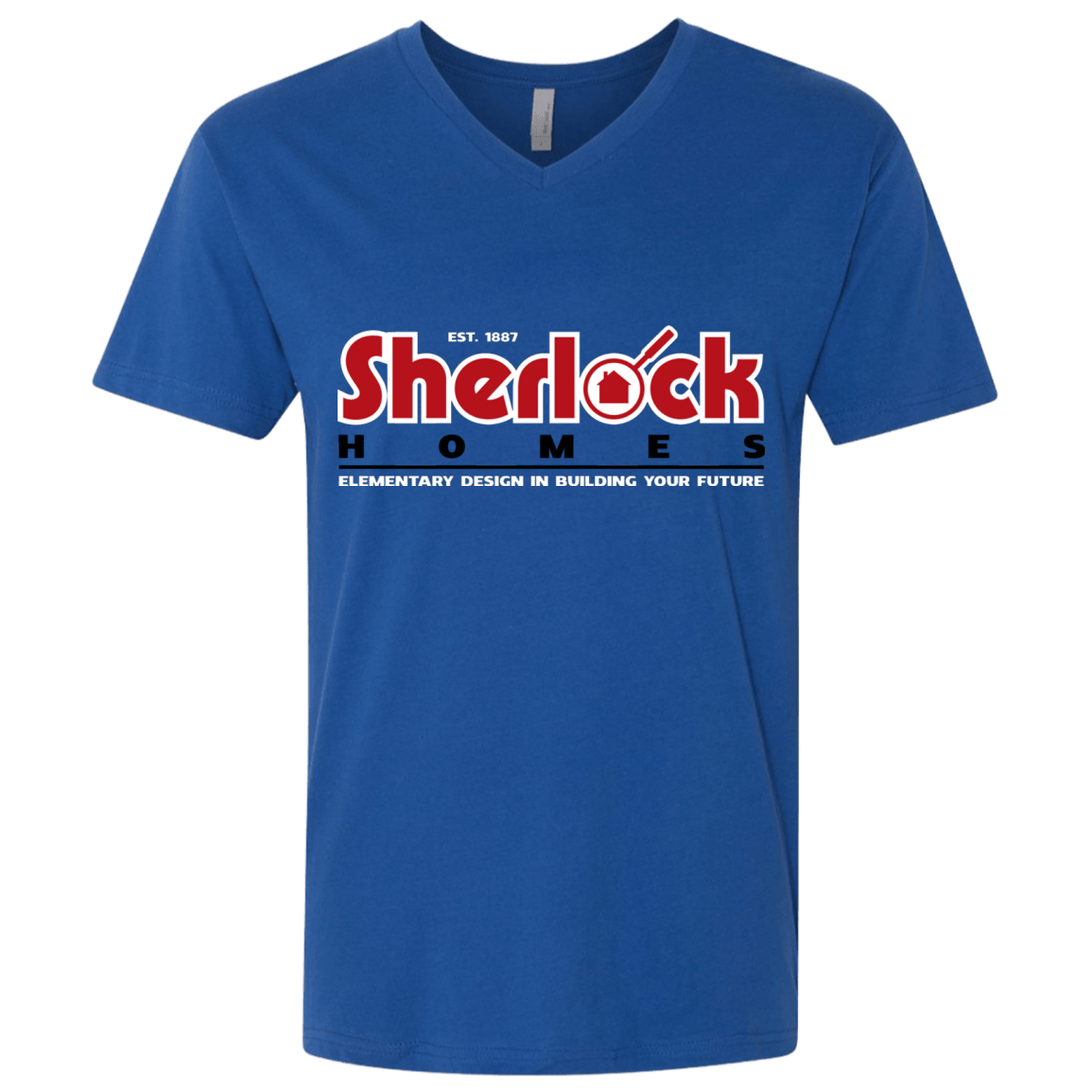 T-Shirts Royal / X-Small Elementary Design Men's Premium V-Neck