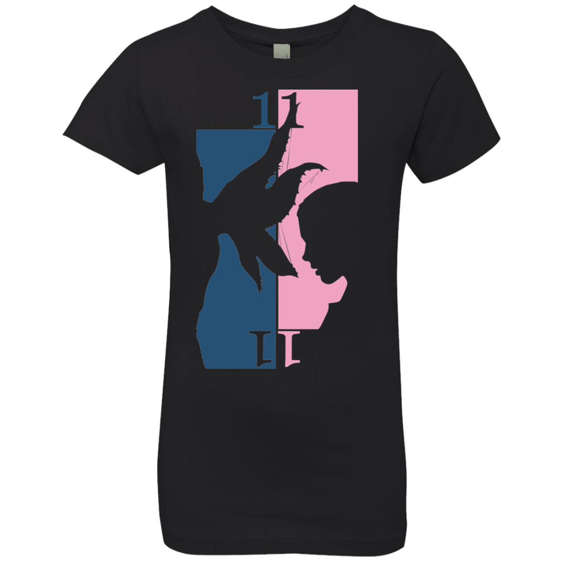 T-Shirts Black / YXS Eleven Mirror Girls Premium T-Shirt