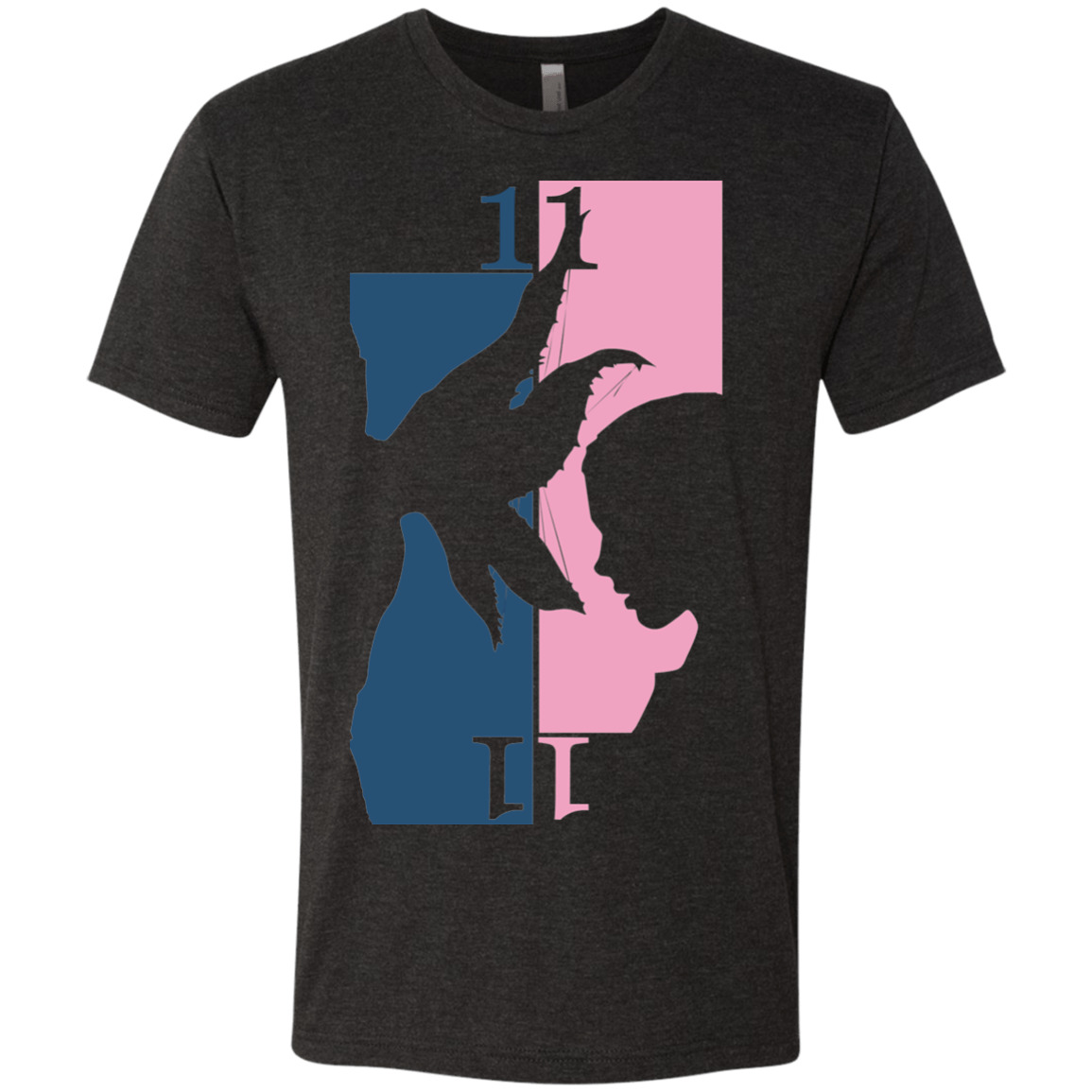 T-Shirts Vintage Black / Small Eleven Mirror Men's Triblend T-Shirt