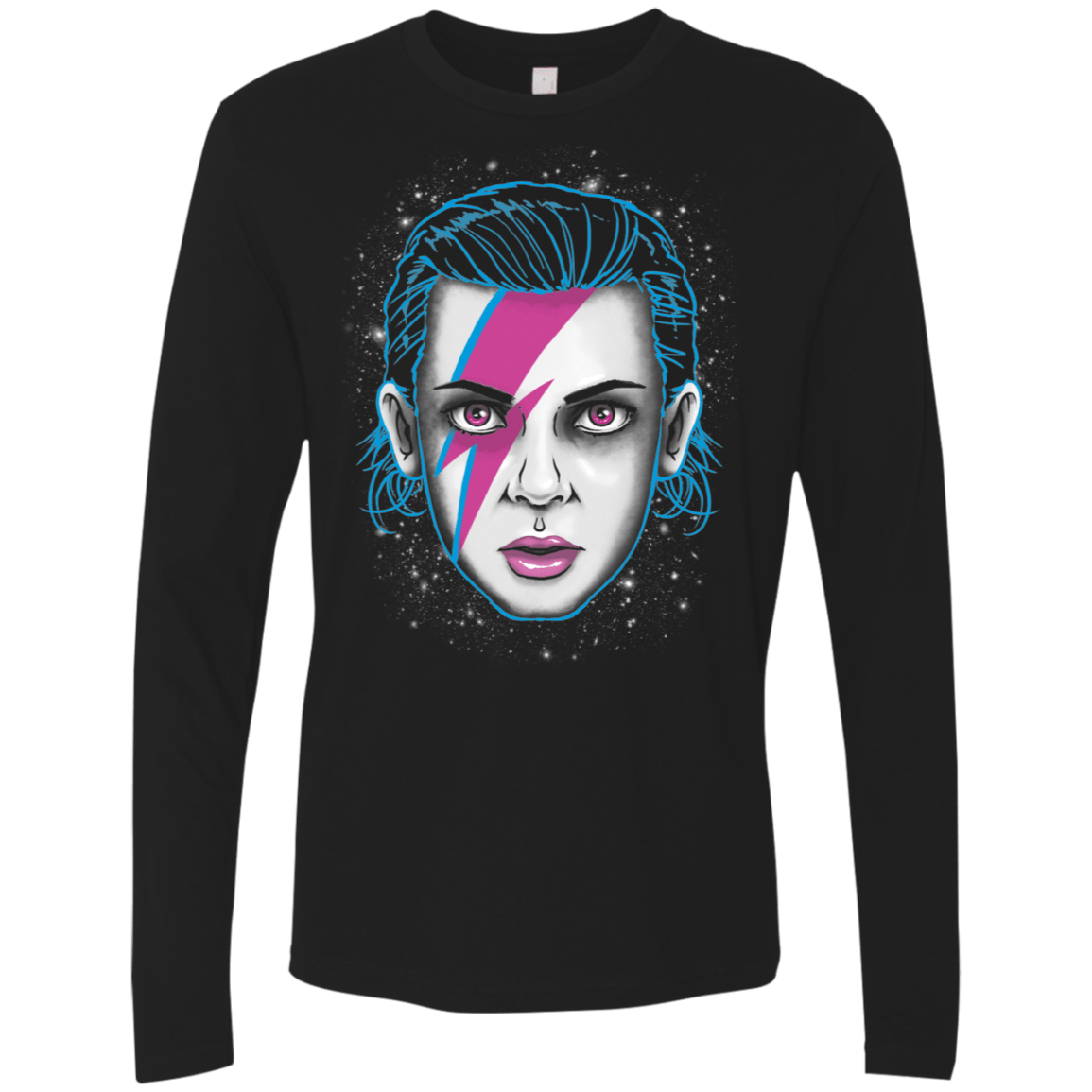 T-Shirts Black / S Eleven Space Men's Premium Long Sleeve