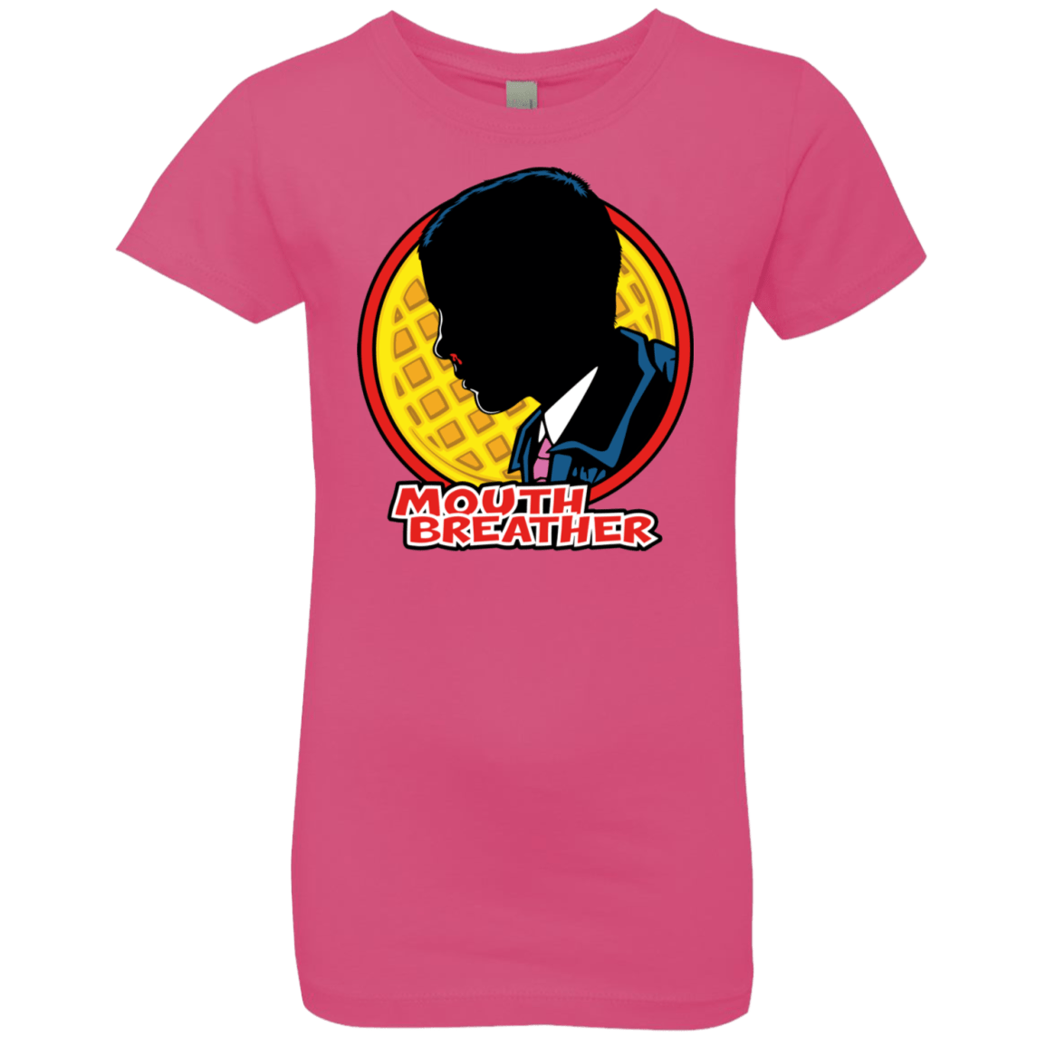 T-Shirts Hot Pink / YXS Eleven Tracy Logo Girls Premium T-Shirt