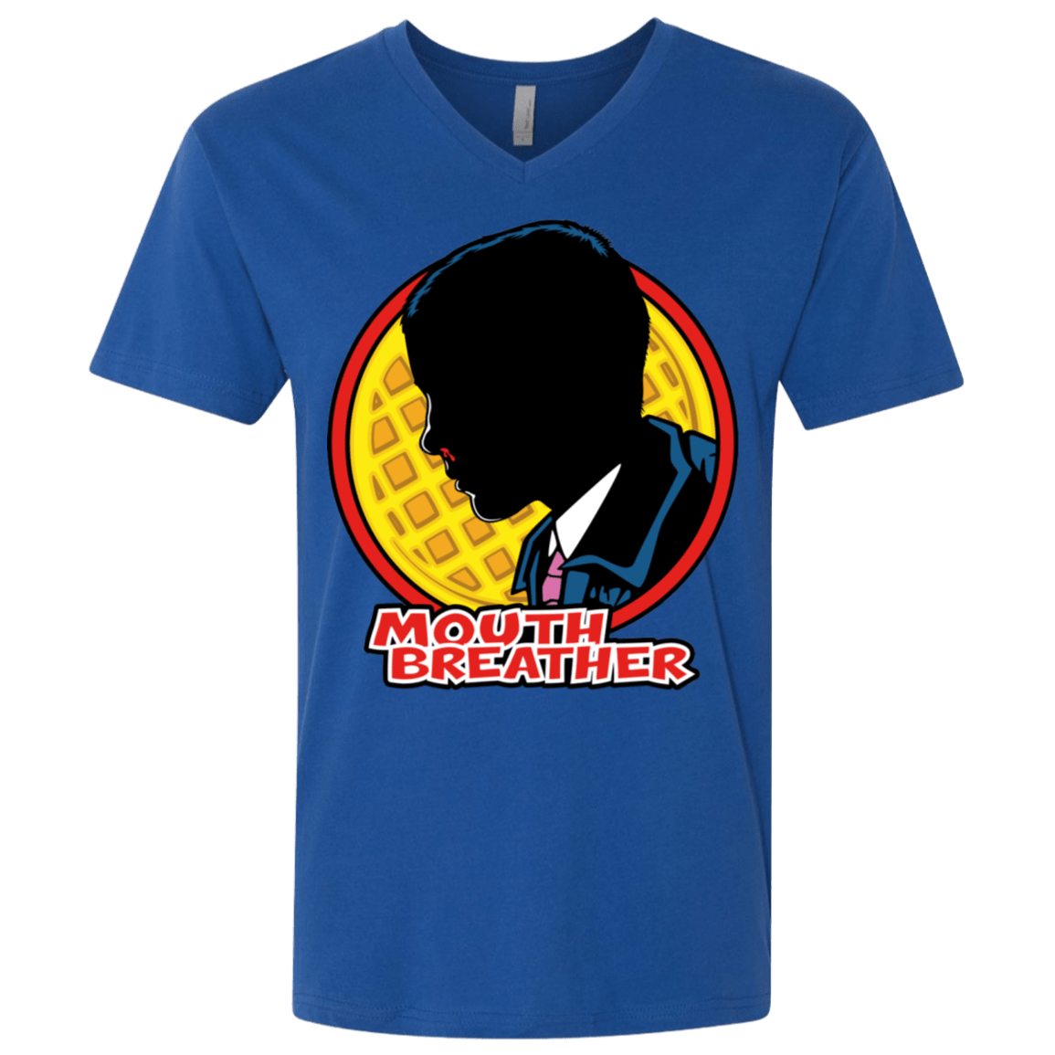 T-Shirts Royal / X-Small Eleven Tracy Logo Men's Premium V-Neck