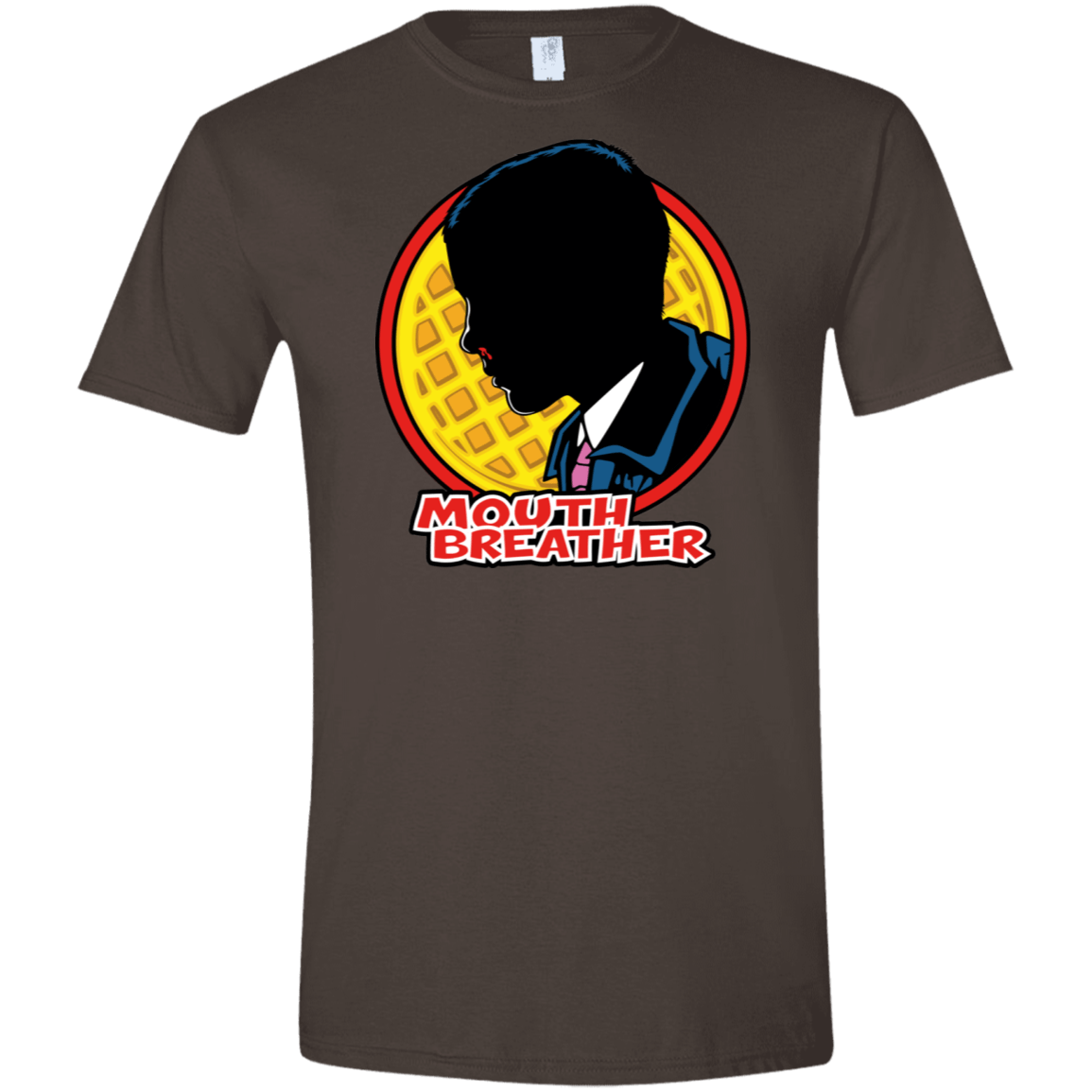 T-Shirts Dark Chocolate / S Eleven Tracy Logo Men's Semi-Fitted Softstyle