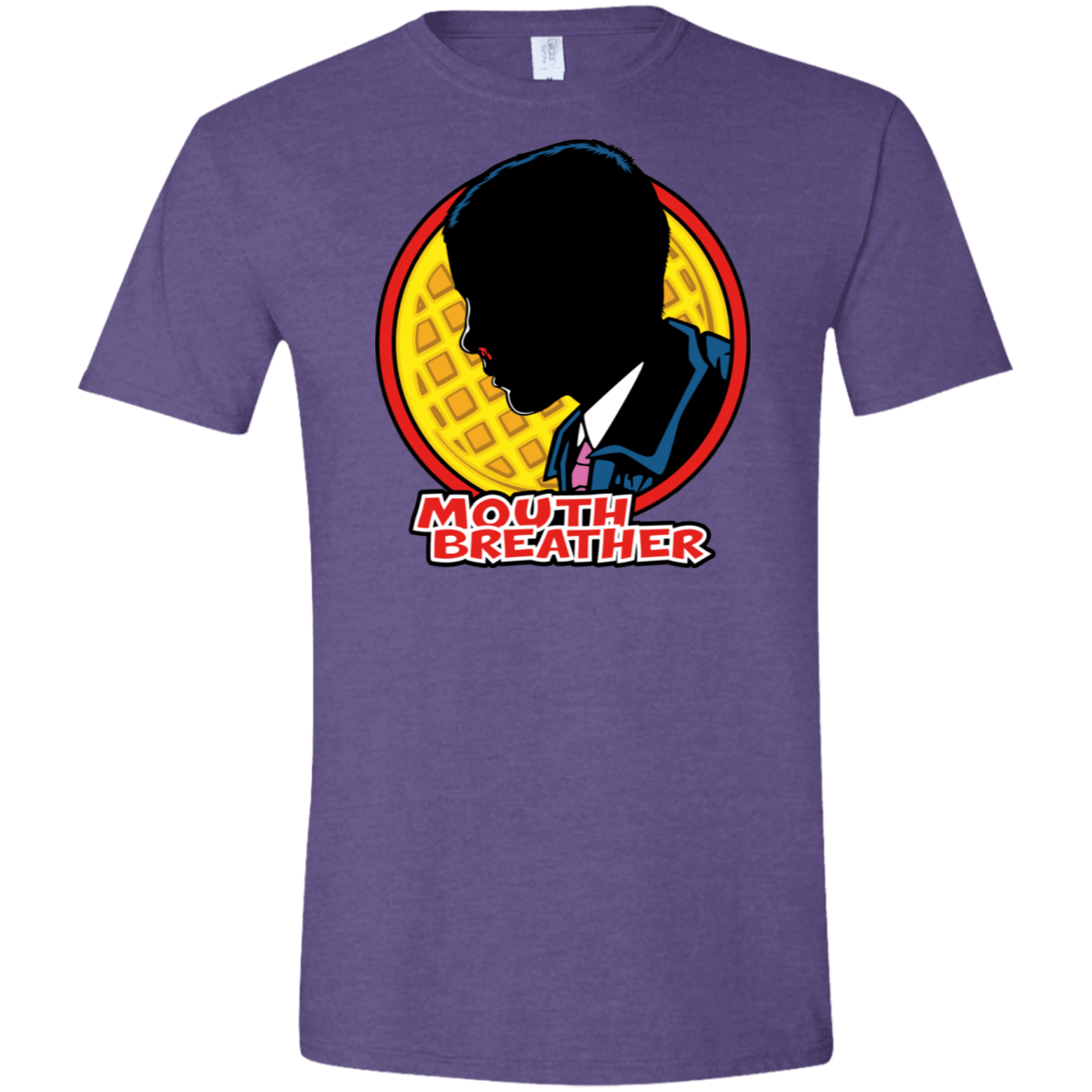 T-Shirts Heather Purple / S Eleven Tracy Logo Men's Semi-Fitted Softstyle