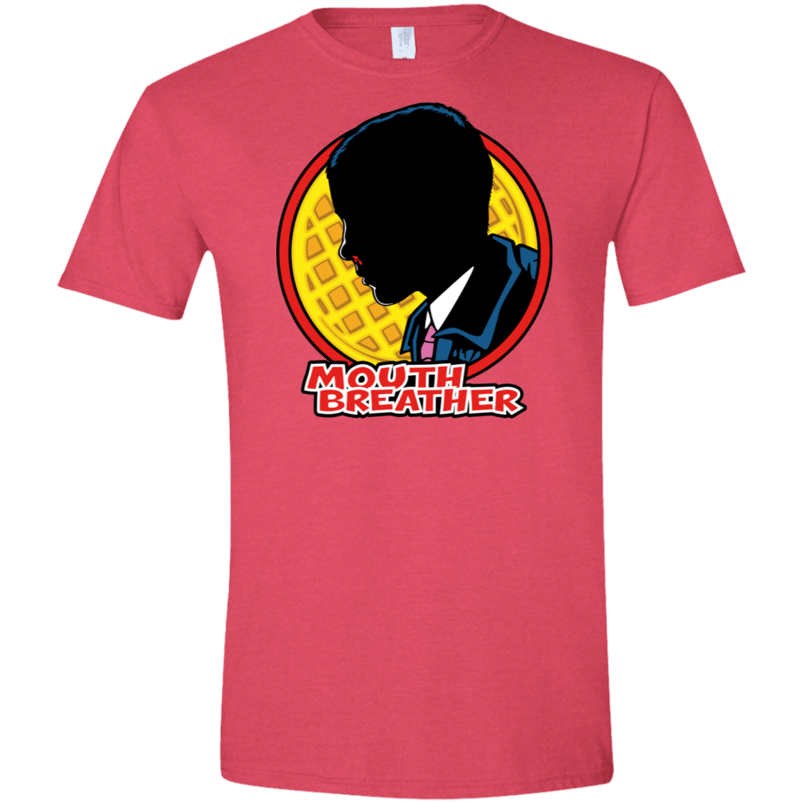 T-Shirts Heather Red / S Eleven Tracy Logo Men's Semi-Fitted Softstyle