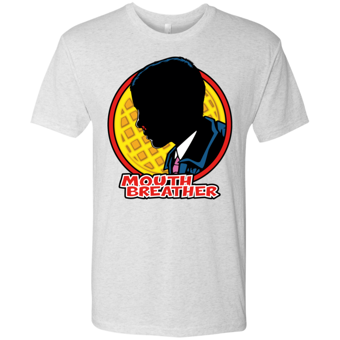 T-Shirts Heather White / S Eleven Tracy Logo Men's Triblend T-Shirt