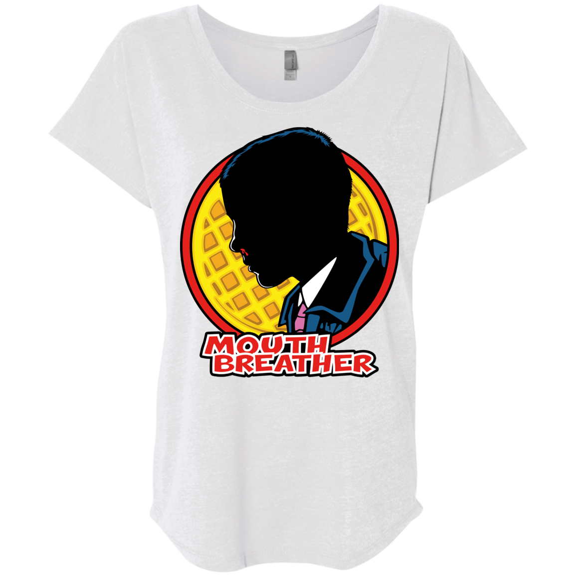 T-Shirts Heather White / X-Small Eleven Tracy Logo Triblend Dolman Sleeve