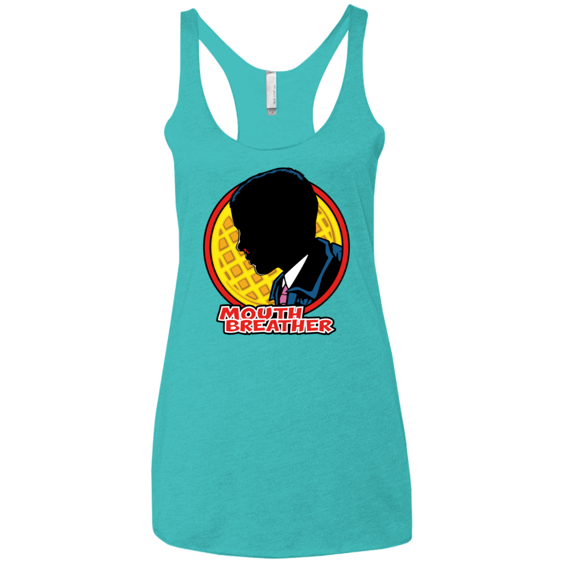 T-Shirts Tahiti Blue / X-Small Eleven Tracy Logo Women's Triblend Racerback Tank