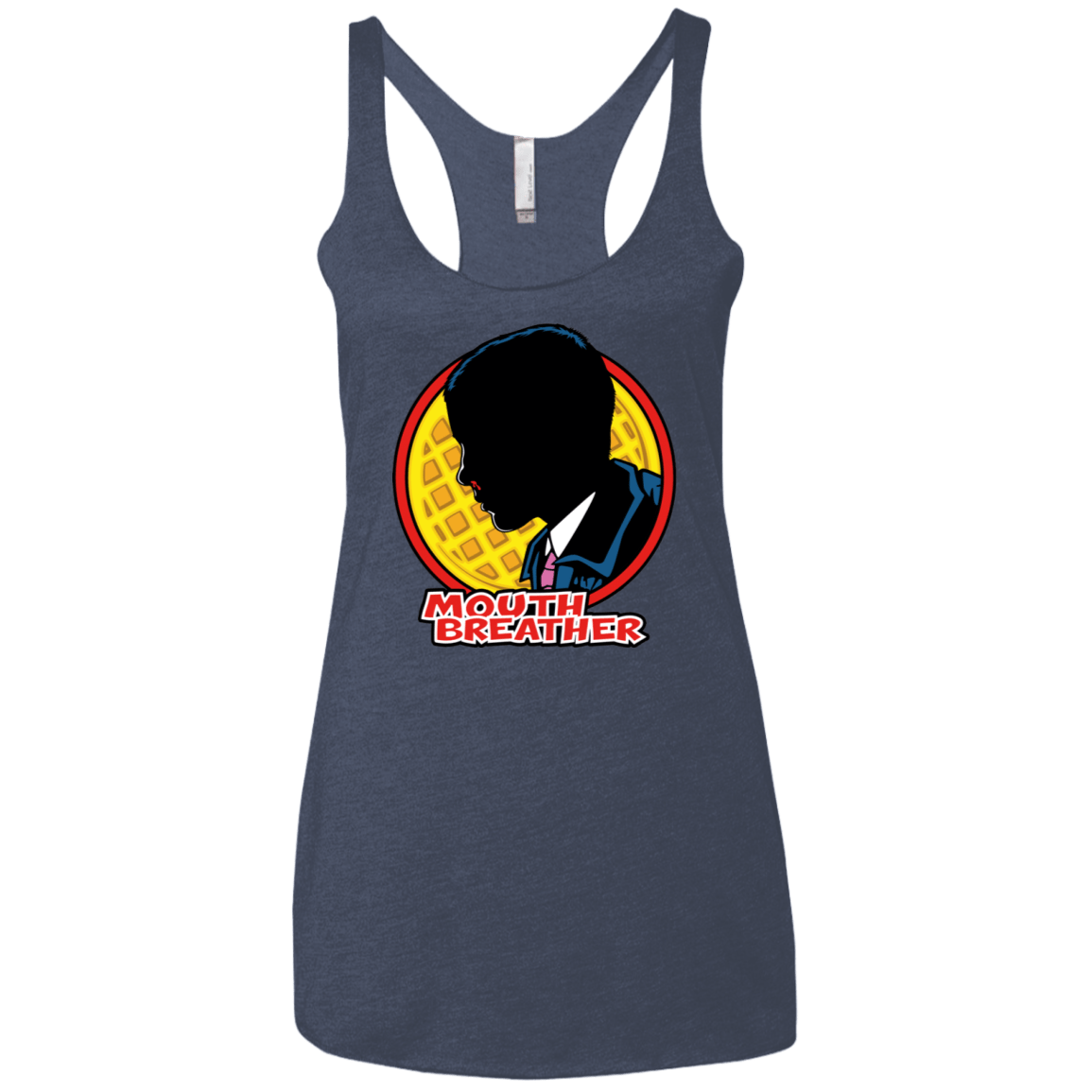 T-Shirts Vintage Navy / X-Small Eleven Tracy Logo Women's Triblend Racerback Tank