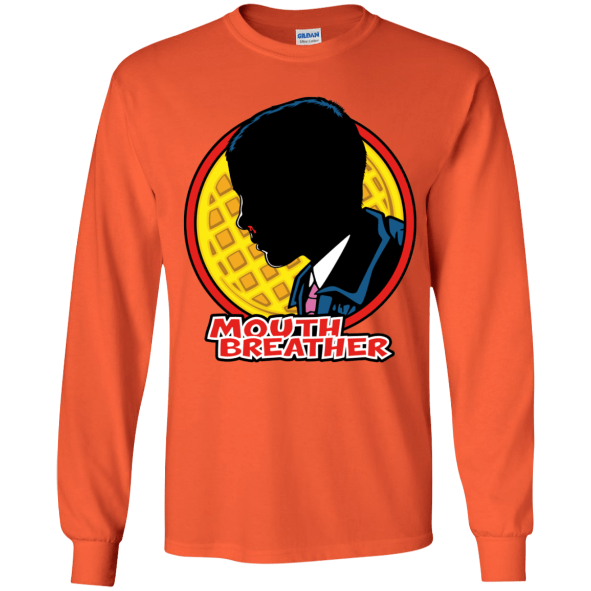 T-Shirts Orange / YS Eleven Tracy Logo Youth Long Sleeve T-Shirt