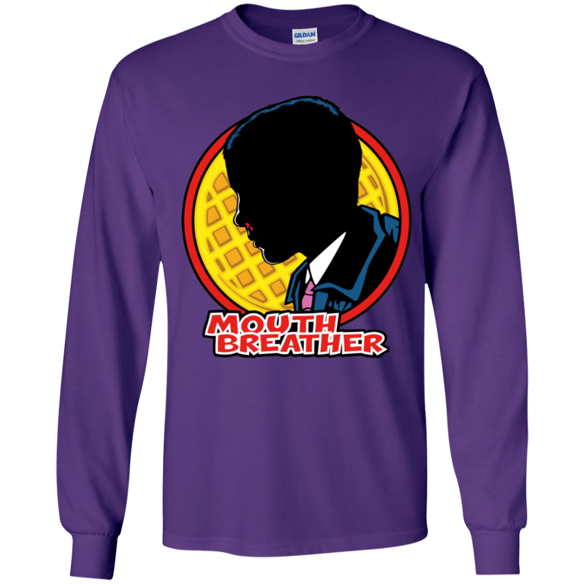 T-Shirts Purple / YS Eleven Tracy Logo Youth Long Sleeve T-Shirt