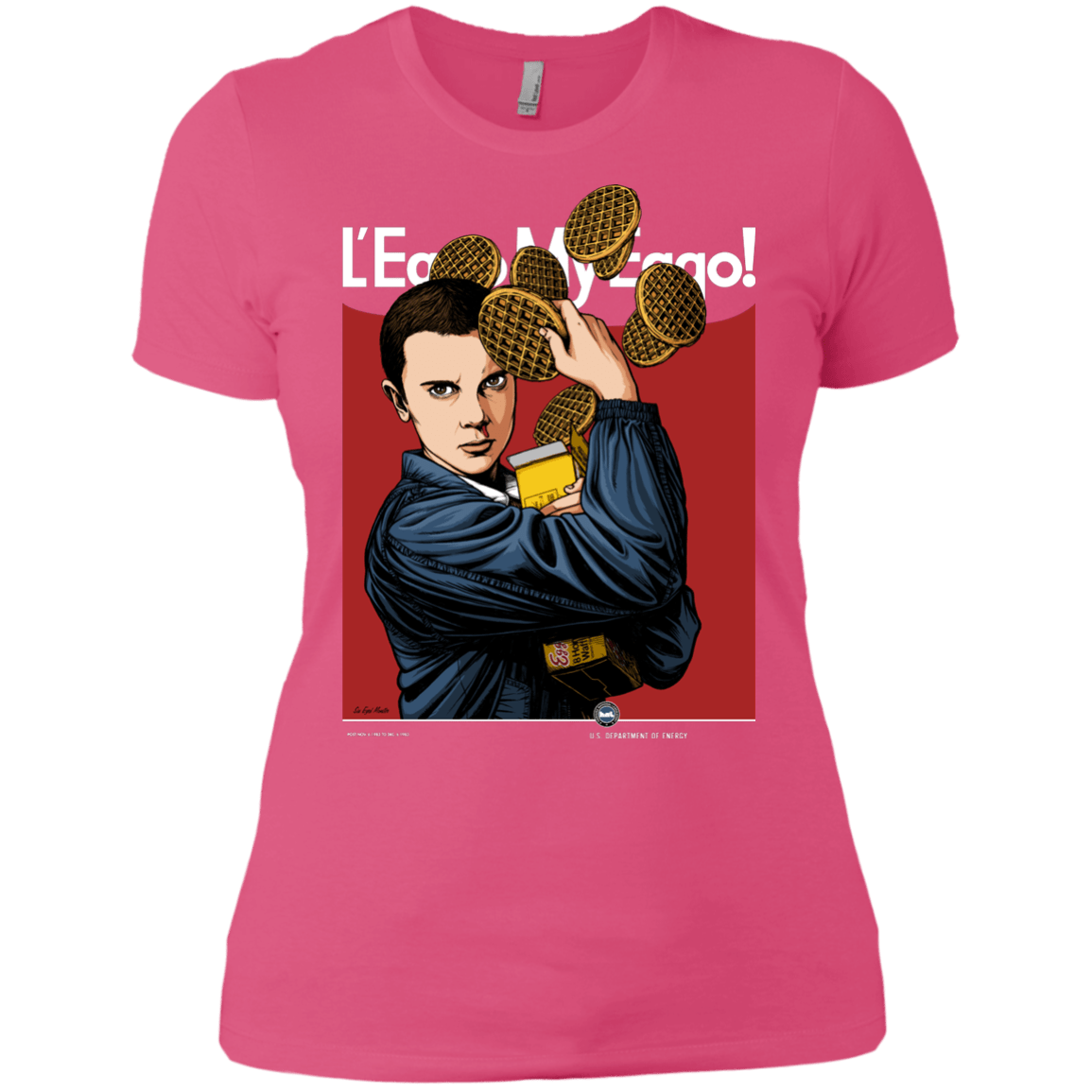 T-Shirts Hot Pink / X-Small Eleven Women's Premium T-Shirt