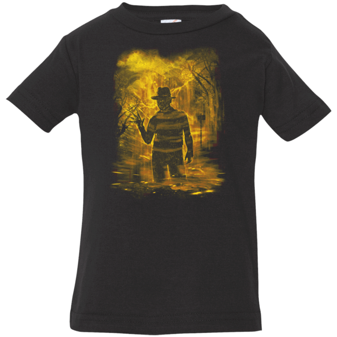 T-Shirts Black / 6 Months Elm Street Storm Orange Infant Premium T-Shirt