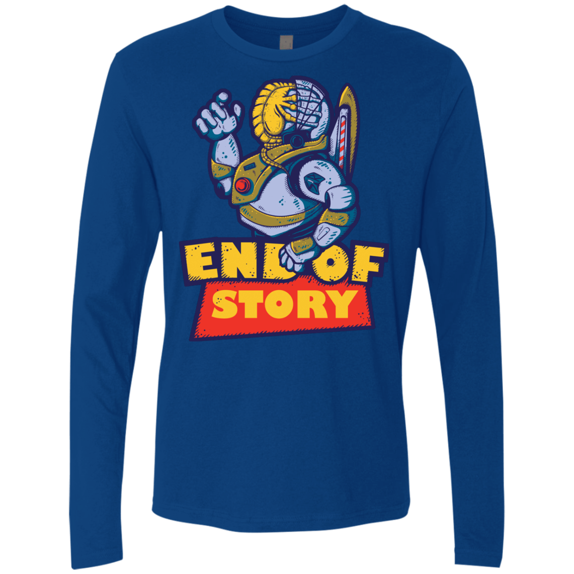 T-Shirts Royal / Small END OF STORY Men's Premium Long Sleeve