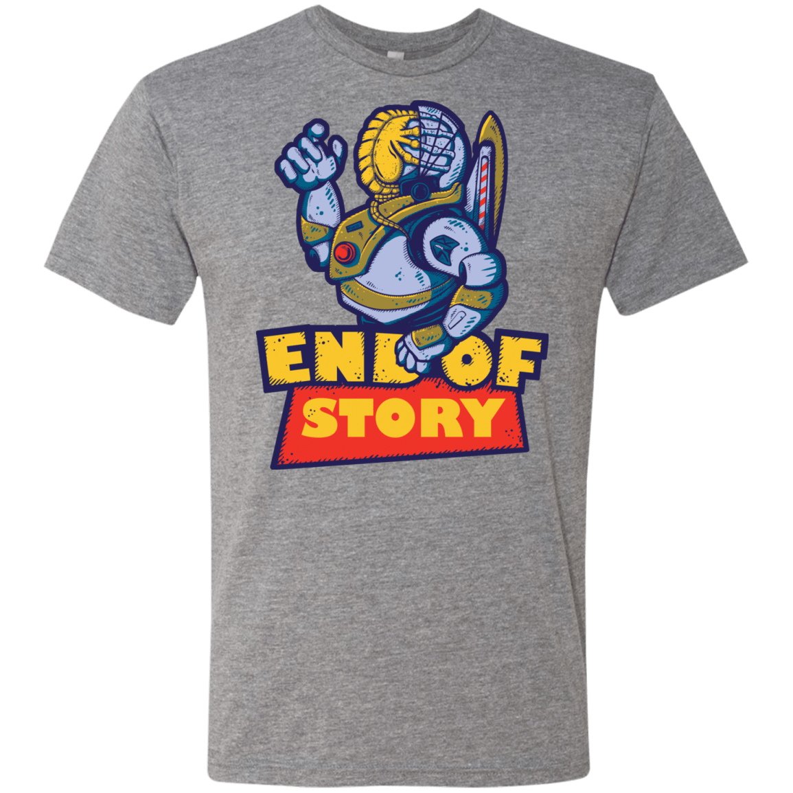 T-Shirts Premium Heather / Small END OF STORY Men's Triblend T-Shirt