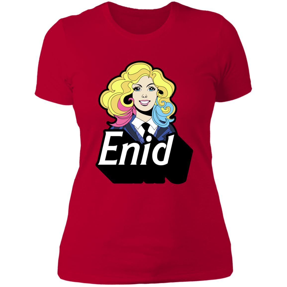 T-Shirts Red / S Enid Women's Premium T-Shirt