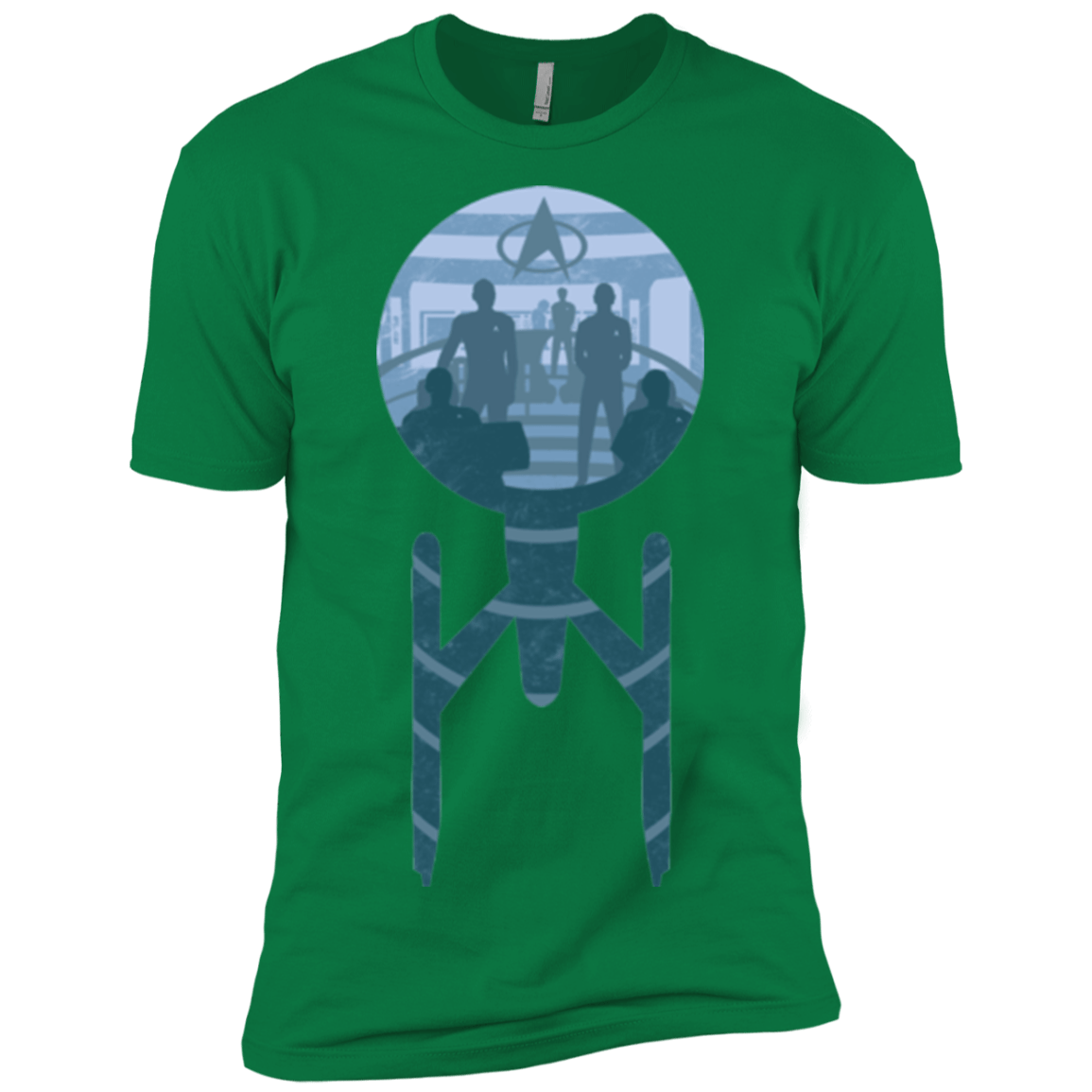 T-Shirts Kelly Green / X-Small Enterprise Crew Men's Premium T-Shirt