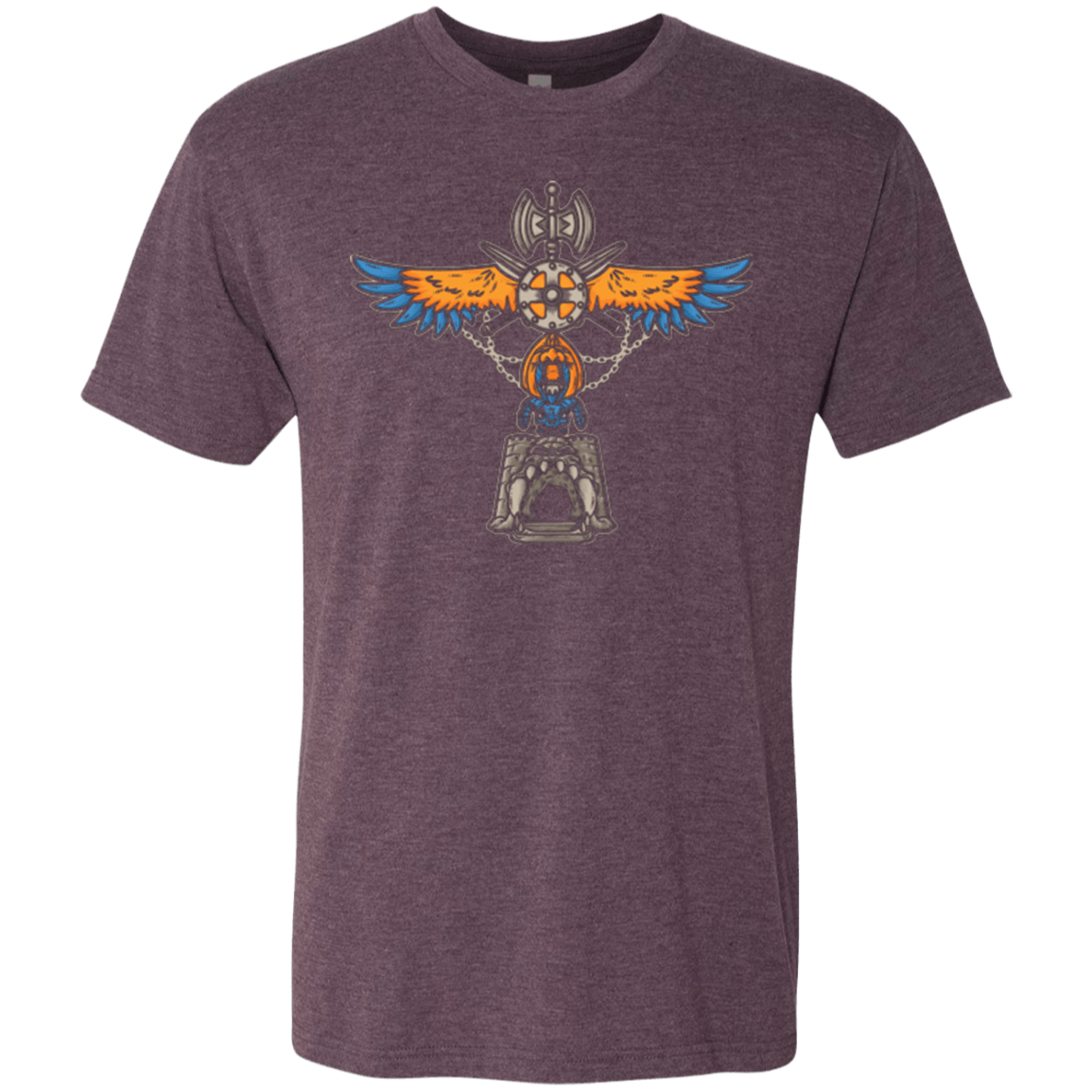 T-Shirts Vintage Purple / Small ETERNIA TOTEM Men's Triblend T-Shirt