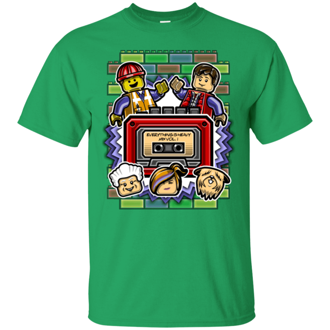 T-Shirts Irish Green / Small Everything Is Heavy Mix T-Shirt