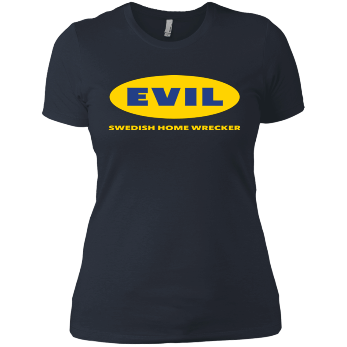 T-Shirts Indigo / X-Small EVIL Home Wrecker Women's Premium T-Shirt