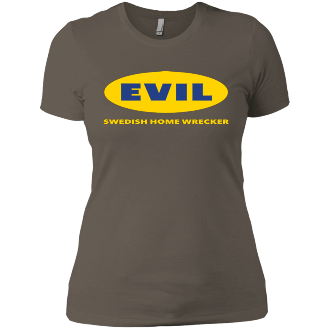 T-Shirts Warm Grey / X-Small EVIL Home Wrecker Women's Premium T-Shirt