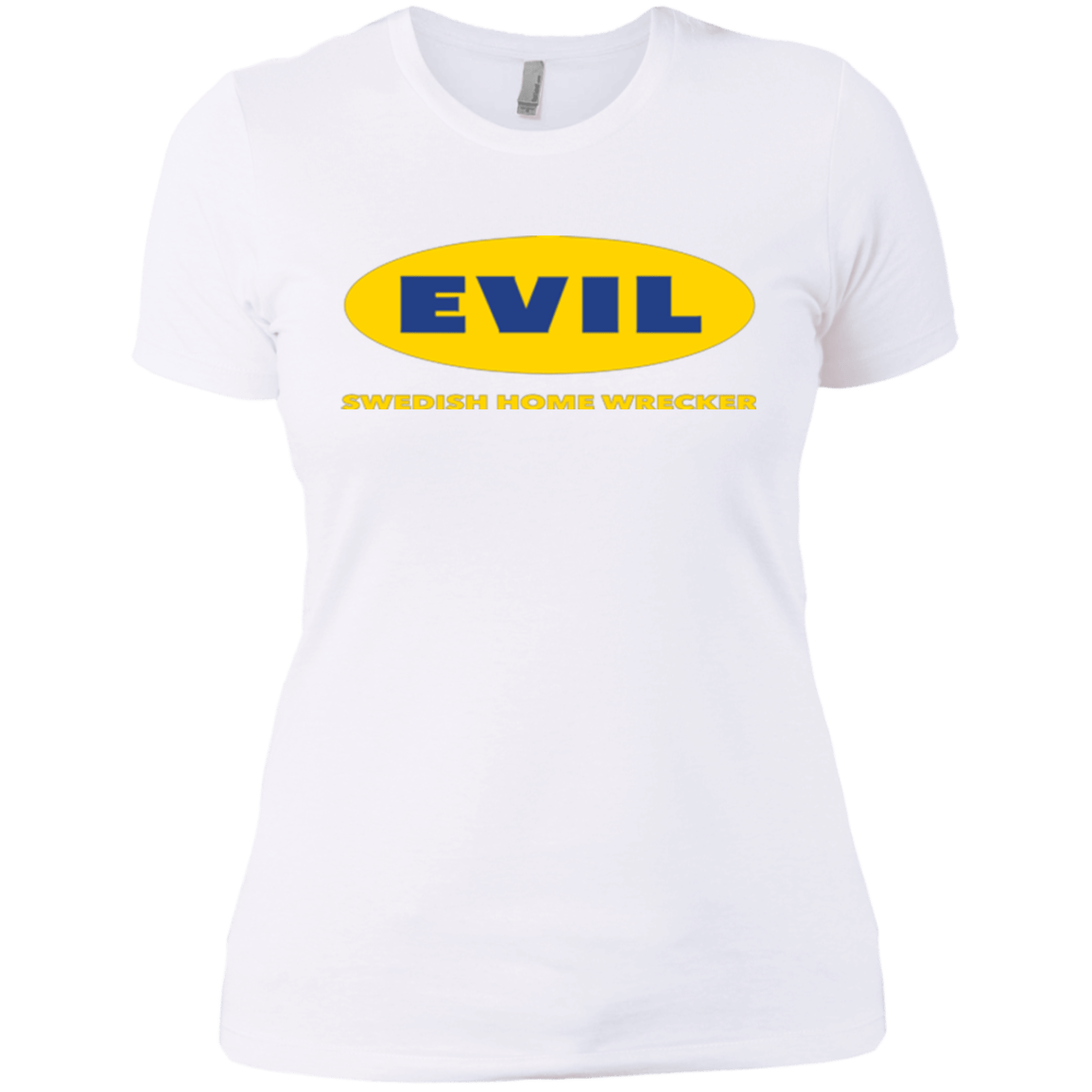 T-Shirts White / X-Small EVIL Home Wrecker Women's Premium T-Shirt