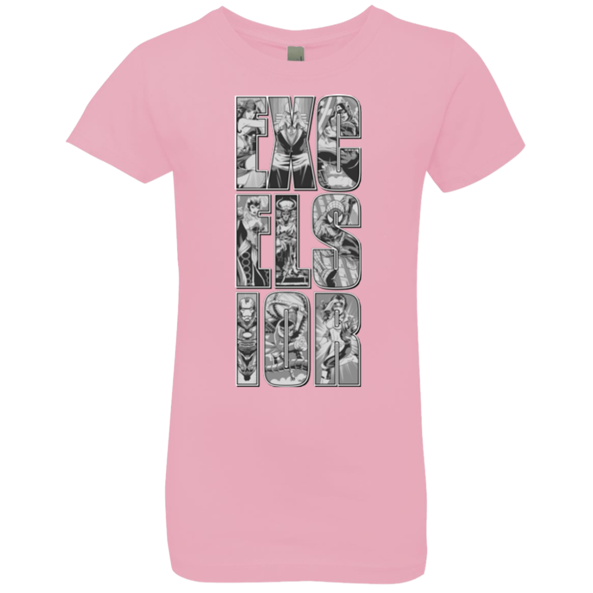 T-Shirts Light Pink / YXS Excelsior Girls Premium T-Shirt