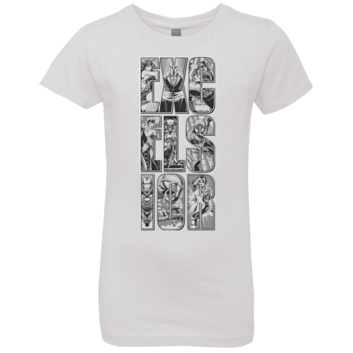 T-Shirts White / YXS Excelsior Girls Premium T-Shirt