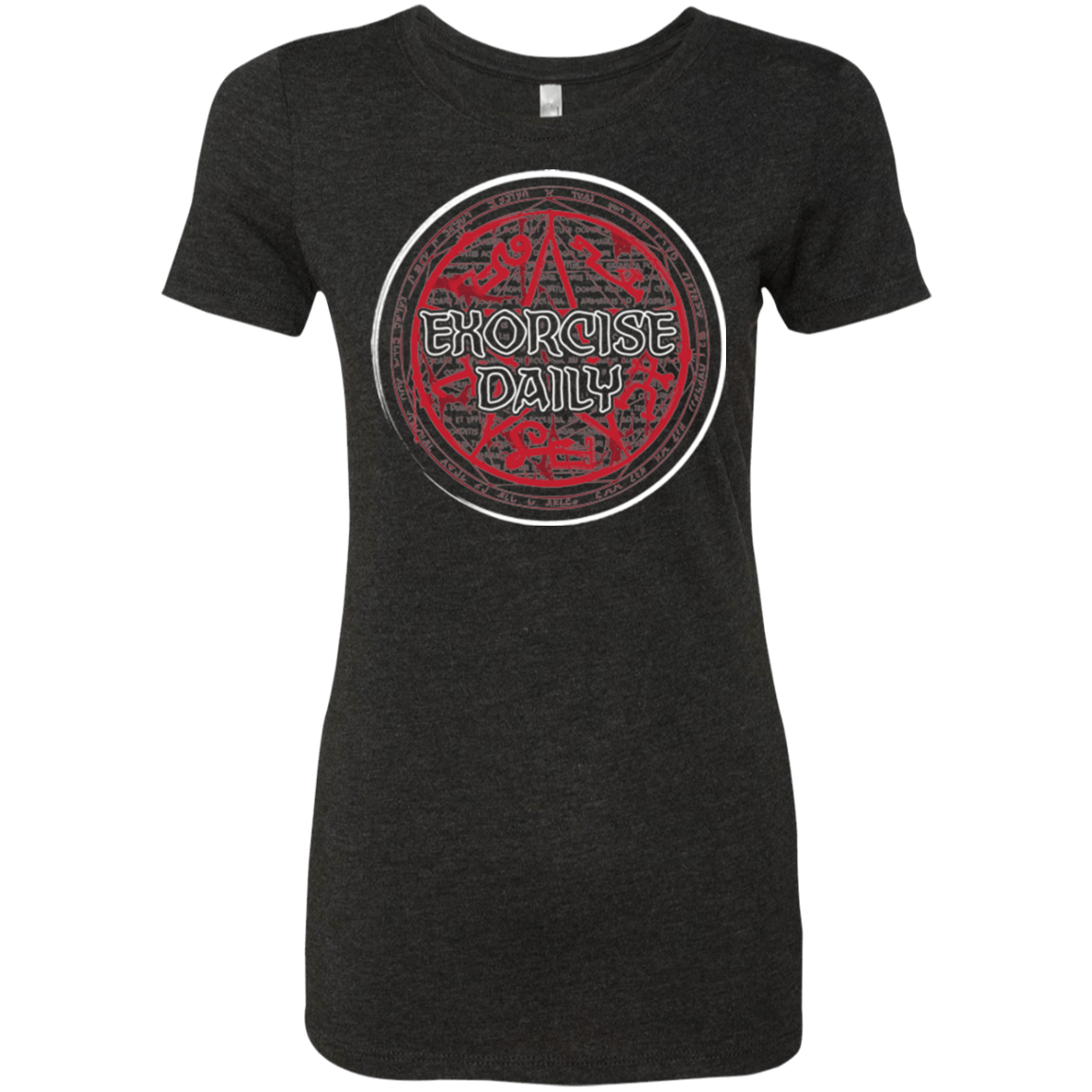 T-Shirts Vintage Black / Small Exorcise Daily Women's Triblend T-Shirt