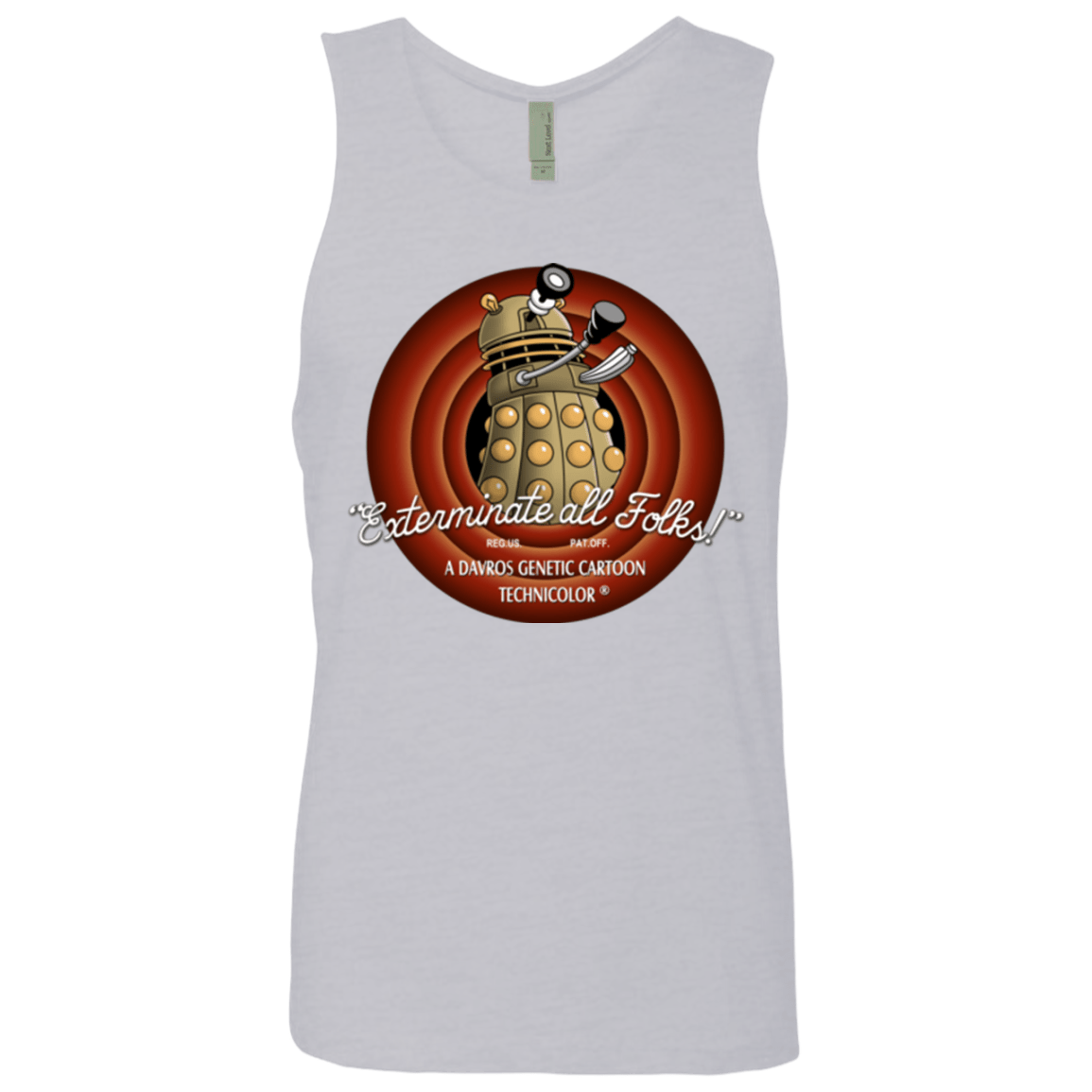 T-Shirts Heather Grey / Small Exterminate All Folks Men's Premium Tank Top