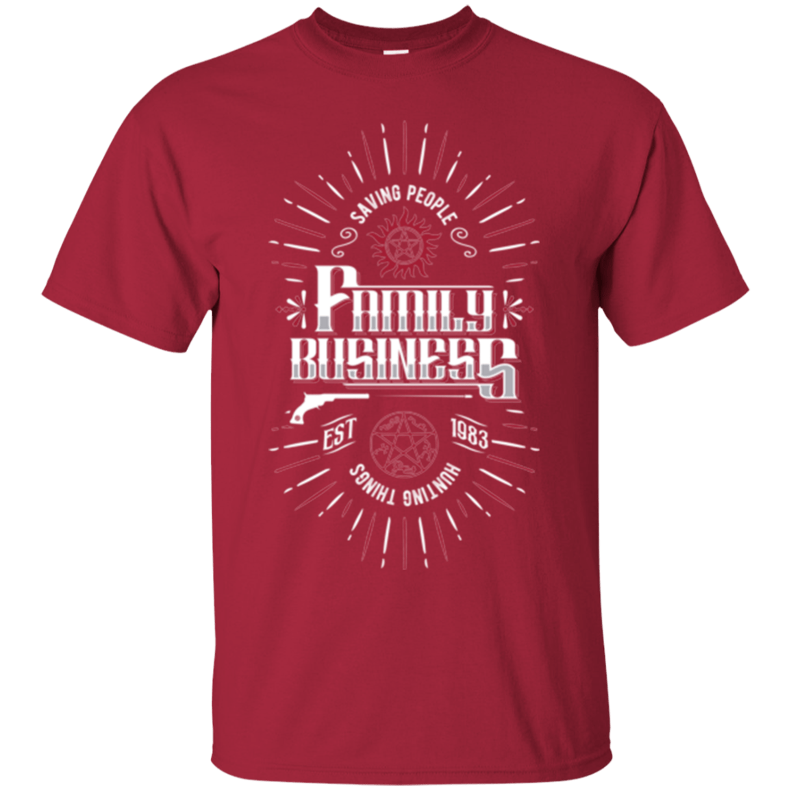 T-Shirts Cardinal / Small Family Business T-Shirt