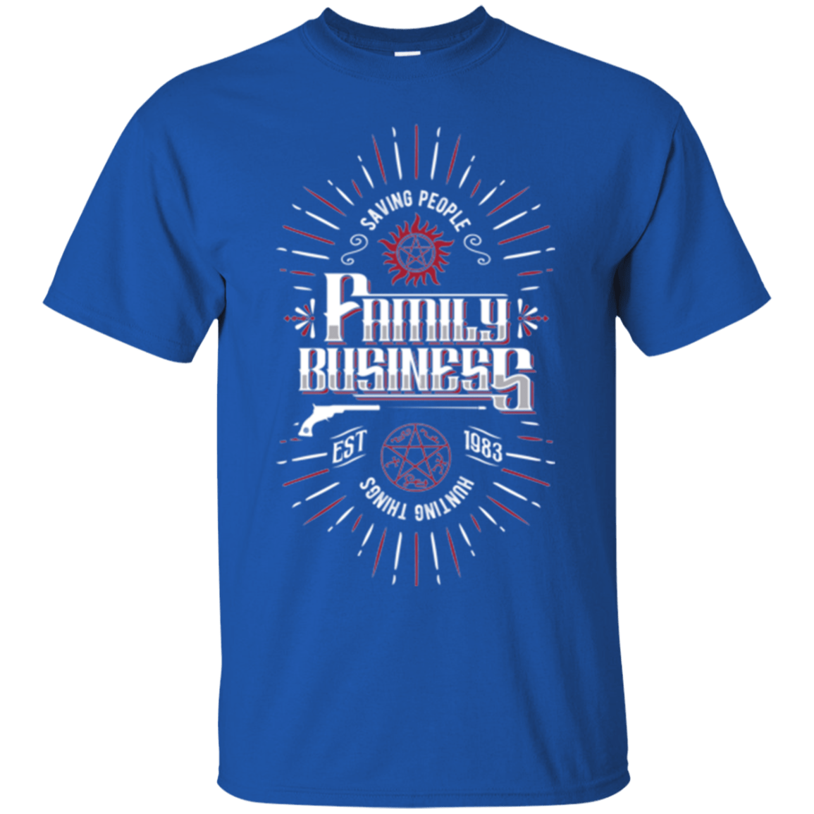 T-Shirts Royal / Small Family Business T-Shirt