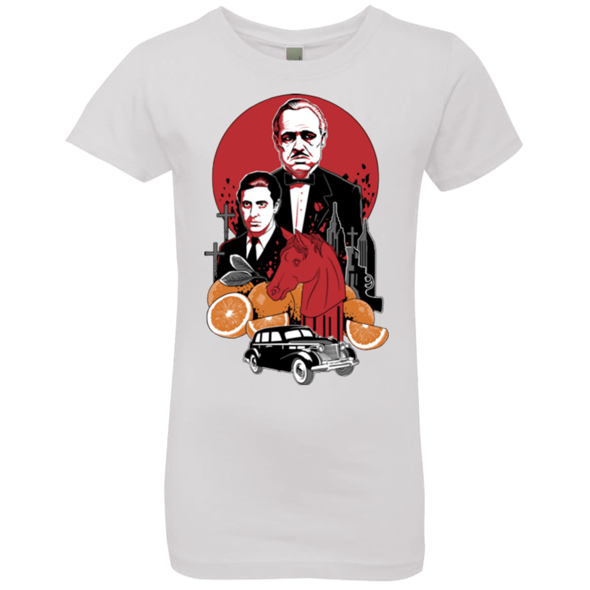 T-Shirts White / YXS Family Cursed Girls Premium T-Shirt