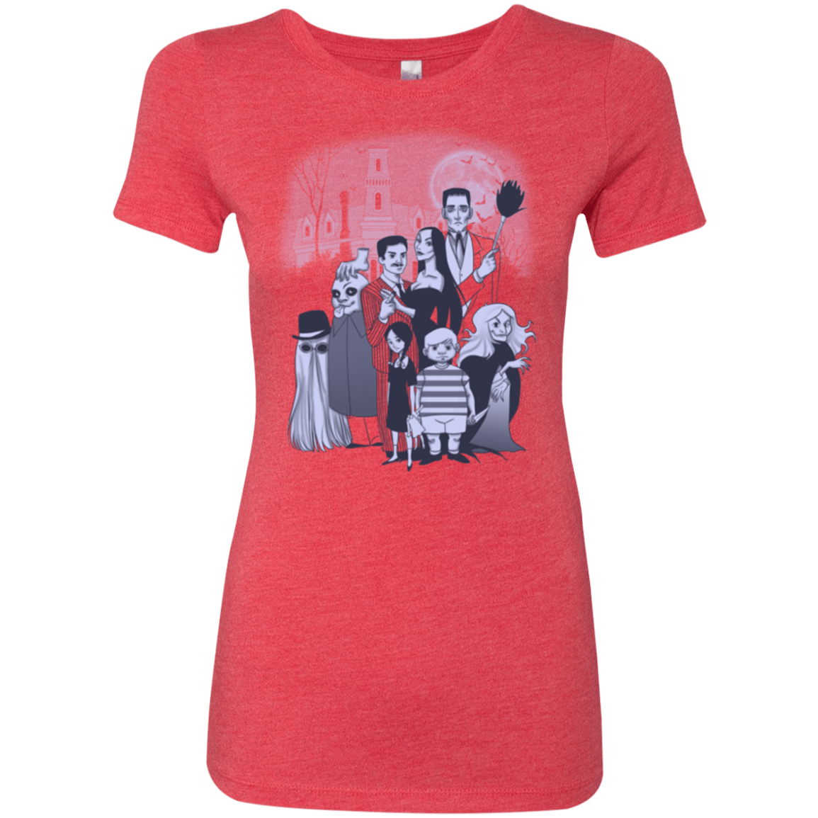 T-Shirts Vintage Red / Small Family Portrait Women's Triblend T-Shirt