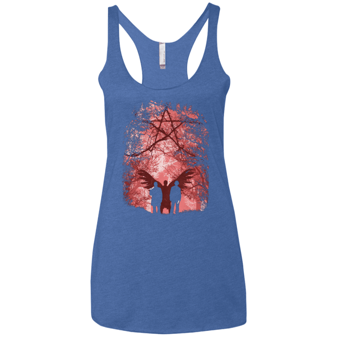 T-Shirts Vintage Royal / X-Small Famous Hunters Women's Triblend Racerback Tank