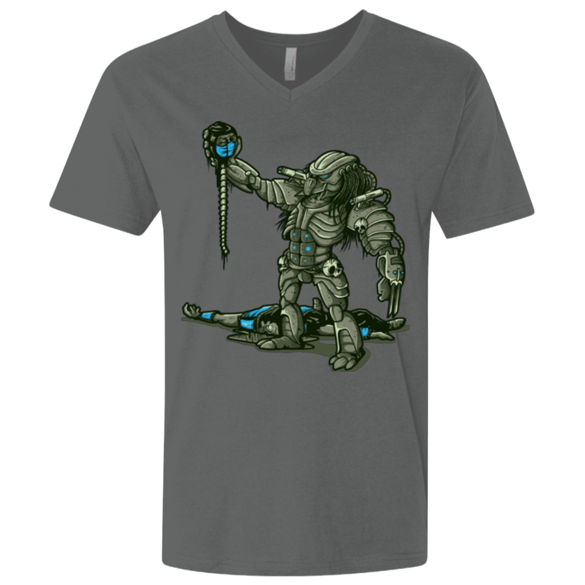 T-Shirts Heavy Metal / X-Small Fatality Men's Premium V-Neck