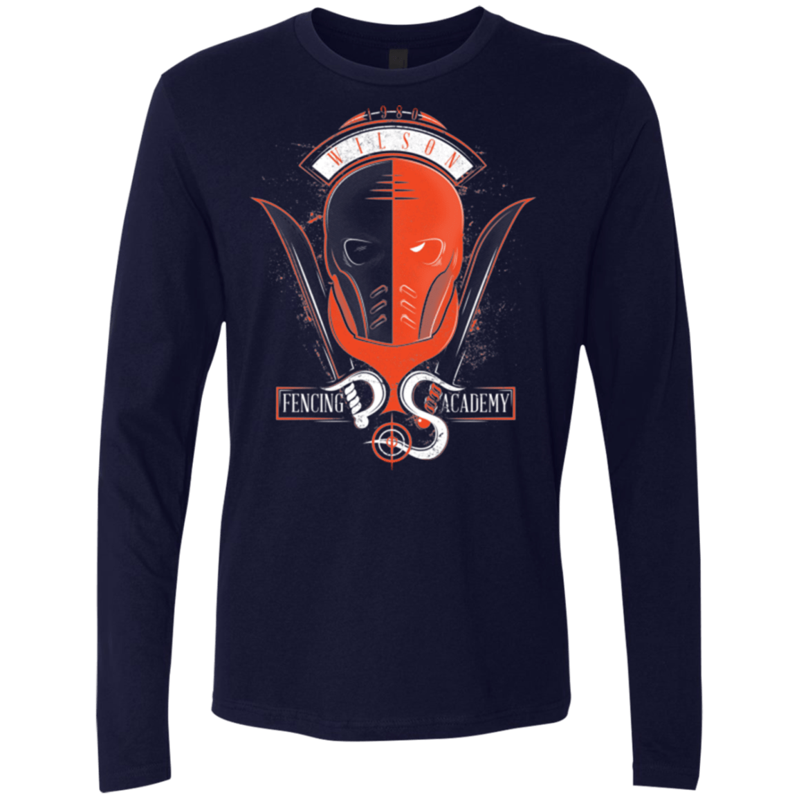 T-Shirts Midnight Navy / Small Fencing Academy Men's Premium Long Sleeve