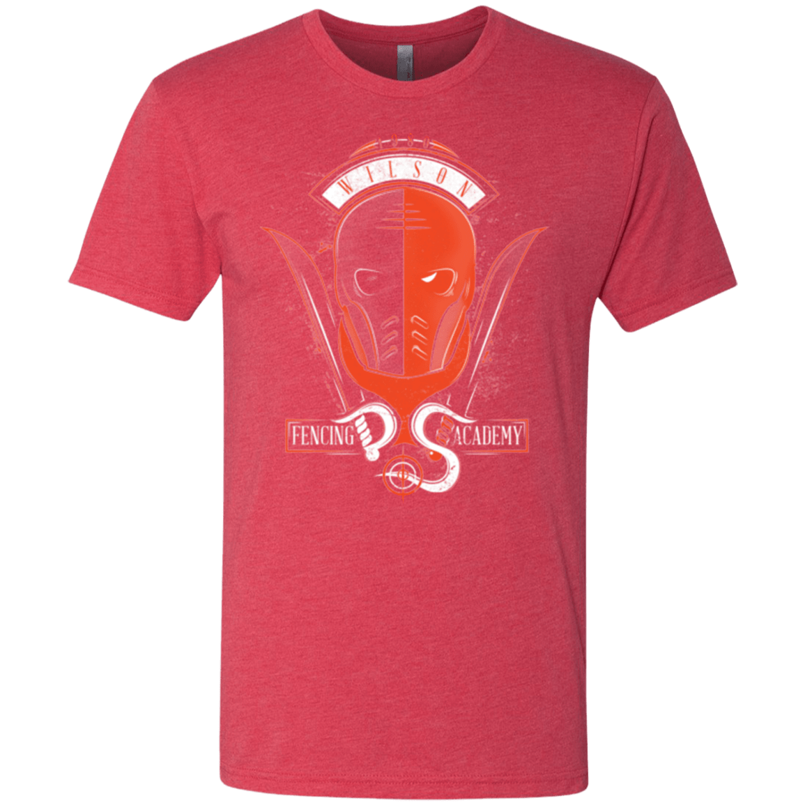 T-Shirts Vintage Red / Small Fencing Academy Men's Triblend T-Shirt