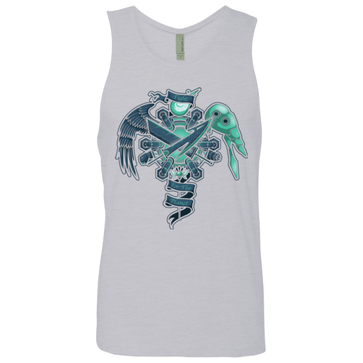 T-Shirts Heather Grey / Small FIGHT FOR THE PLANET Men's Premium Tank Top