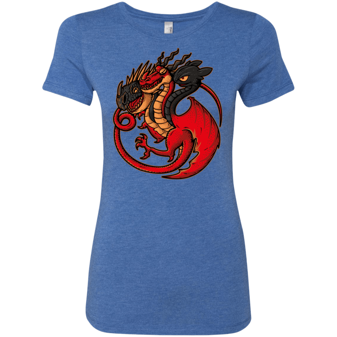 T-Shirts Vintage Royal / Small FIRE BLOOD AND TRAINING Women's Triblend T-Shirt