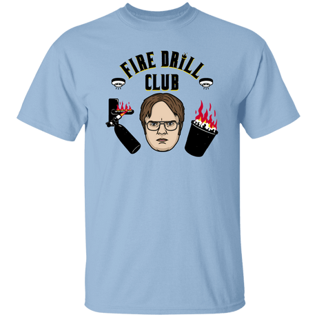 T-Shirts Light Blue / S Fire Drill Club T-Shirt